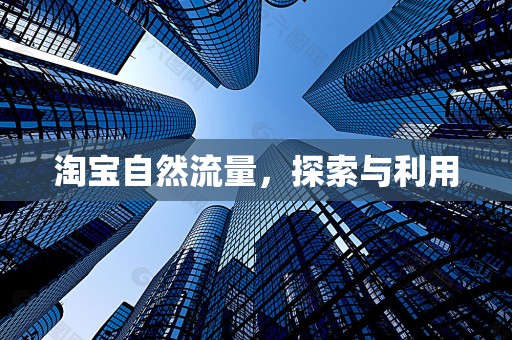 淘宝自然流量，探索与利用