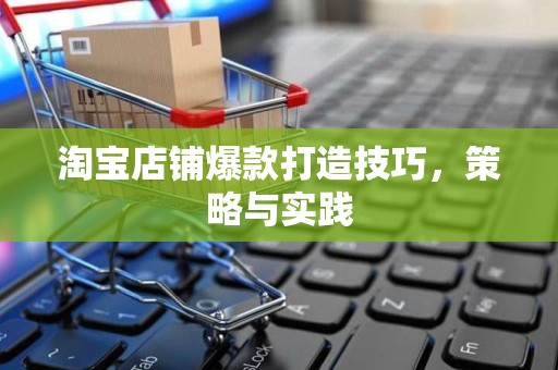 淘宝店铺爆款打造技巧，策略与实践