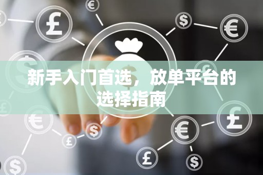新手入门首选，放单平台的选择指南