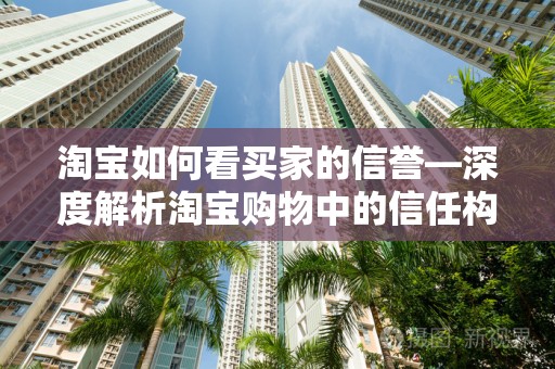 淘宝如何看买家的信誉—深度解析淘宝购物中的信任构建