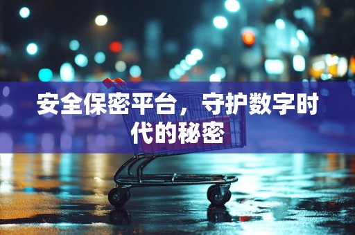 安全保密平台，守护数字时代的秘密