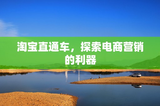 淘宝直通车，探索电商营销的利器
