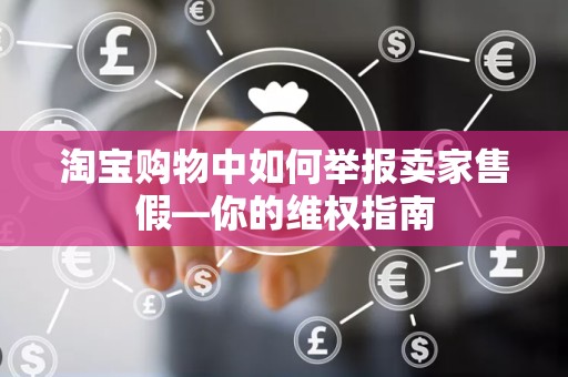 淘宝购物中如何举报卖家售假—你的维权指南