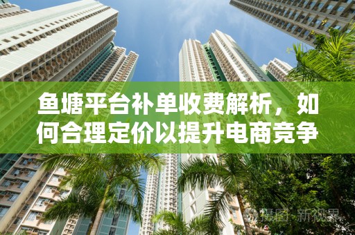 鱼塘平台补单收费解析，如何合理定价以提升电商竞争力