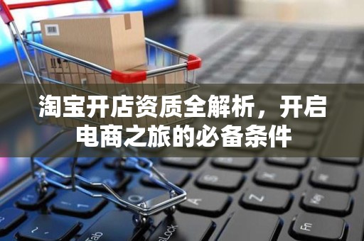 淘宝开店资质全解析，开启电商之旅的必备条件