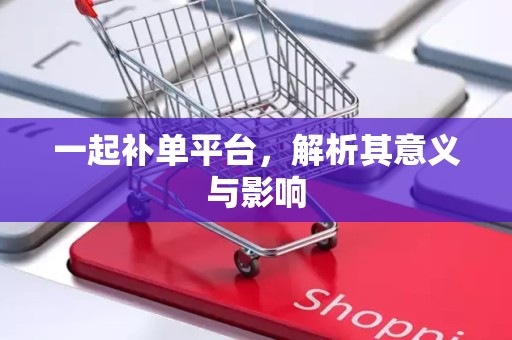 一起补单平台，解析其意义与影响