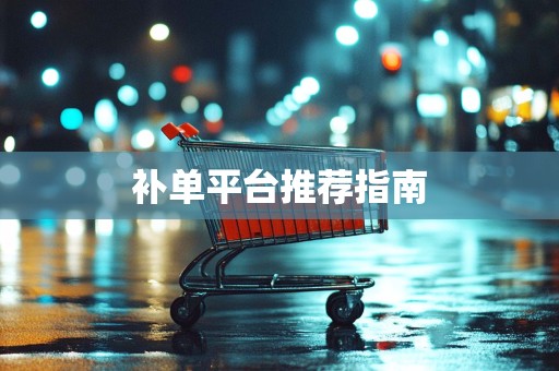 补单平台推荐指南