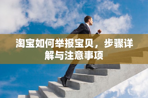 淘宝如何举报宝贝，步骤详解与注意事项