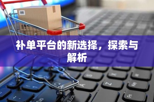 补单平台的新选择，探索与解析