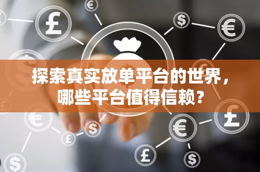 探索真实放单平台的世界，哪些平台值得信赖？