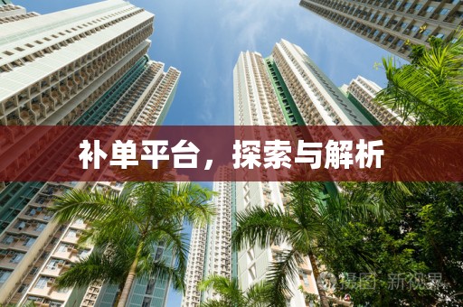 补单平台，探索与解析