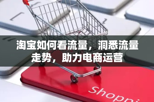 淘宝如何看流量，洞悉流量走势，助力电商运营