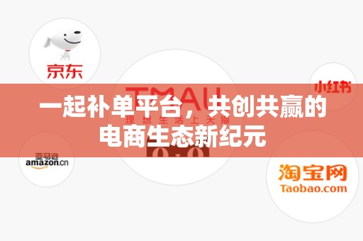一起补单平台，共创共赢的电商生态新纪元