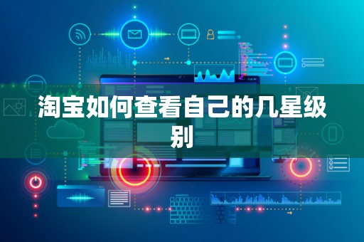淘宝如何查看自己的几星级别