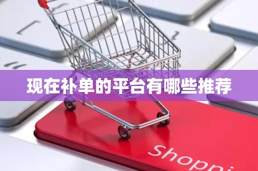 现在补单的平台有哪些推荐