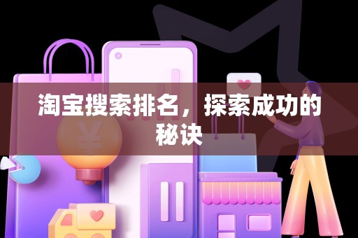 淘宝搜索排名，探索成功的秘诀