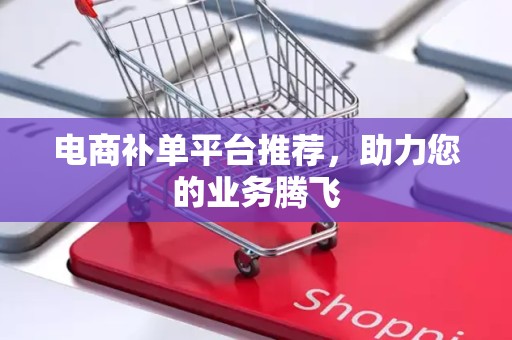 电商补单平台推荐，助力您的业务腾飞