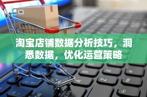 淘宝店铺数据分析技巧，洞悉数据，优化运营策略