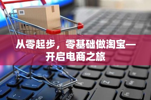 从零起步，零基础做淘宝—开启电商之旅