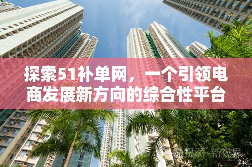 探索51补单网，一个引领电商发展新方向的综合性平台