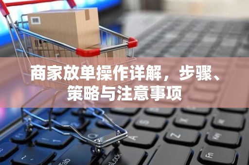 商家放单操作详解，步骤、策略与注意事项