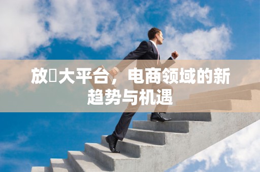 放單大平台，电商领域的新趋势与机遇