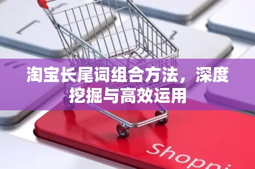 淘宝长尾词组合方法，深度挖掘与高效运用