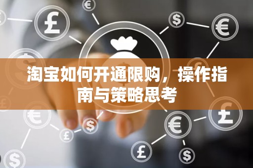 淘宝如何开通限购，操作指南与策略思考