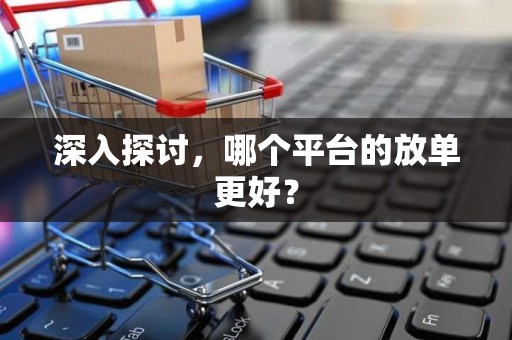 深入探讨，哪个平台的放单更好？