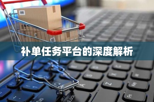补单任务平台的深度解析