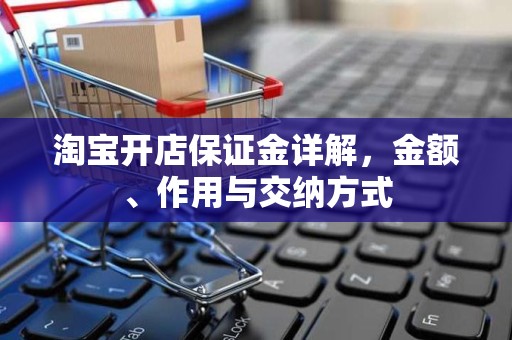 淘宝开店保证金详解，金额、作用与交纳方式