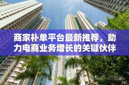 商家补单平台最新推荐，助力电商业务增长的关键伙伴