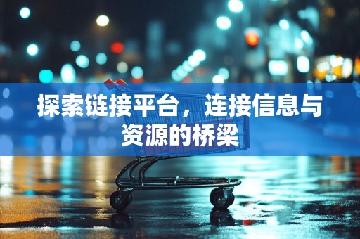探索链接平台，连接信息与资源的桥梁
