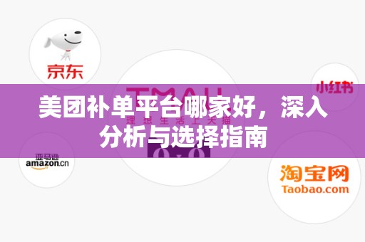 美团补单平台哪家好，深入分析与选择指南