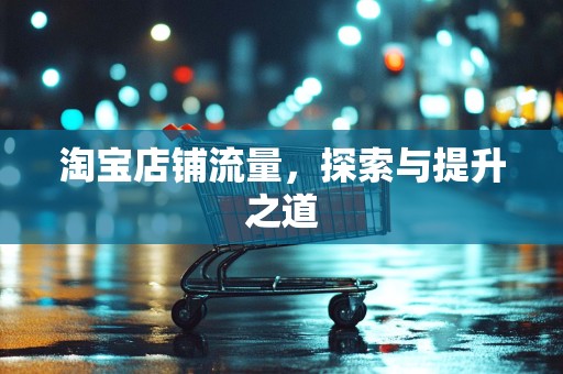 淘宝店铺流量，探索与提升之道