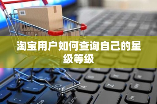 淘宝用户如何查询自己的星级等级