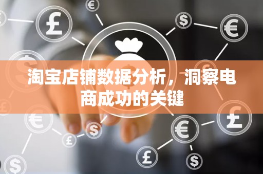 淘宝店铺数据分析，洞察电商成功的关键