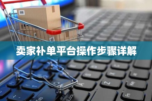 卖家补单平台操作步骤详解