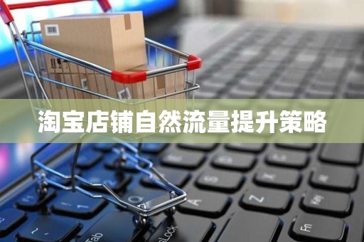 淘宝店铺自然流量提升策略