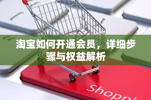 淘宝如何开通会员，详细步骤与权益解析
