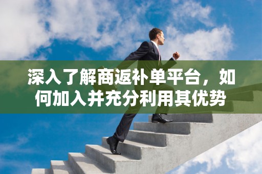 深入了解商返补单平台，如何加入并充分利用其优势