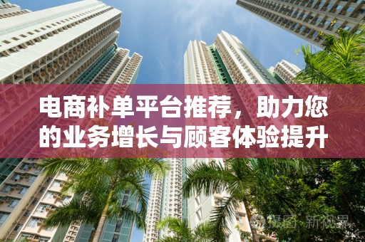 电商补单平台推荐，助力您的业务增长与顾客体验提升