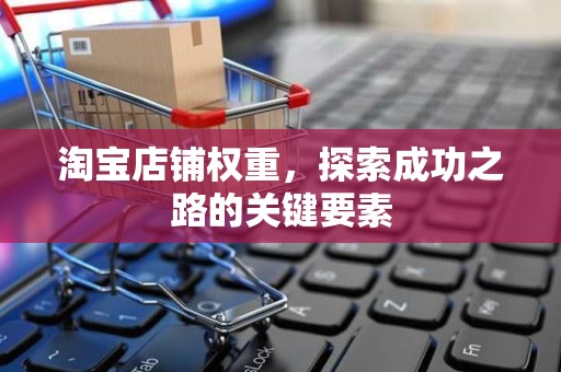 淘宝店铺权重，探索成功之路的关键要素