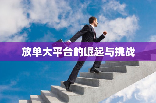 放单大平台的崛起与挑战