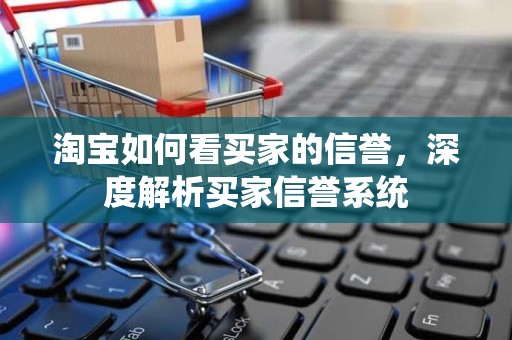 淘宝如何看买家的信誉，深度解析买家信誉系统