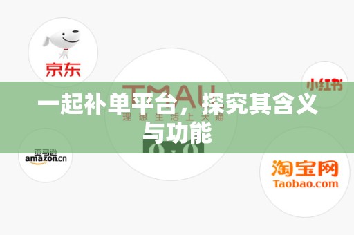 一起补单平台，探究其含义与功能
