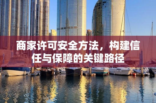 商家许可安全方法，构建信任与保障的关键路径