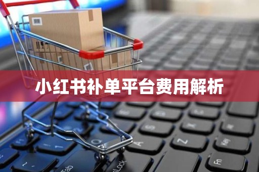 小红书补单平台费用解析