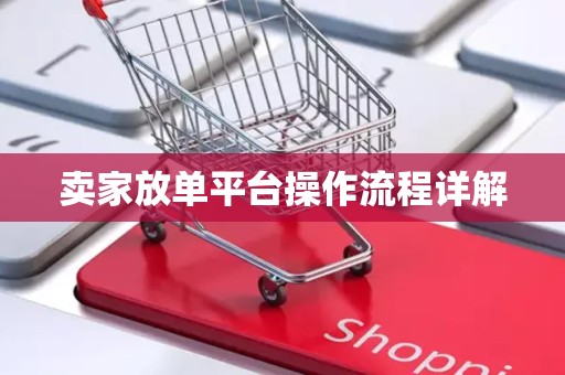 卖家放单平台操作流程详解