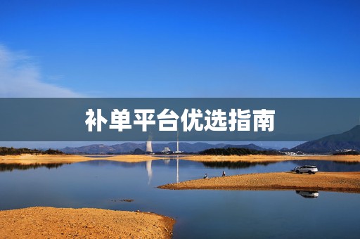 补单平台优选指南